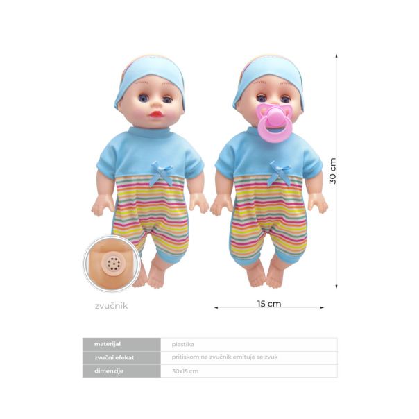 IGRAČKA BEBA SA MUZIKOM 3 OP23459 - 77848