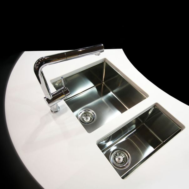 METALAC INKO Sudopera inox podgradna Ideal 340 sa sifonom fi 90 - 362626