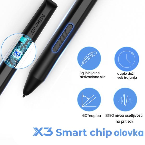 XP-Pen Artist 12 (2. generacije) - JPCD120FH_BK