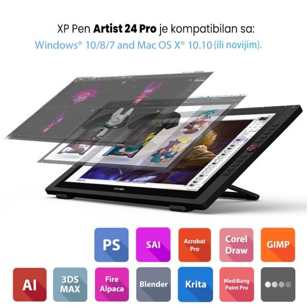 XP-Pen Artist 24 Pro - Artist24 Pro