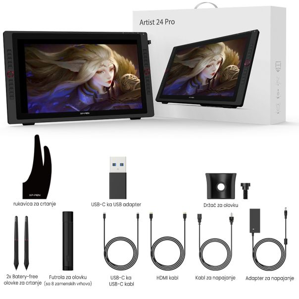 XP-Pen Artist 24 Pro - Artist24 Pro