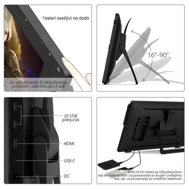 XP-Pen Artist 24 Pro - Artist24 Pro