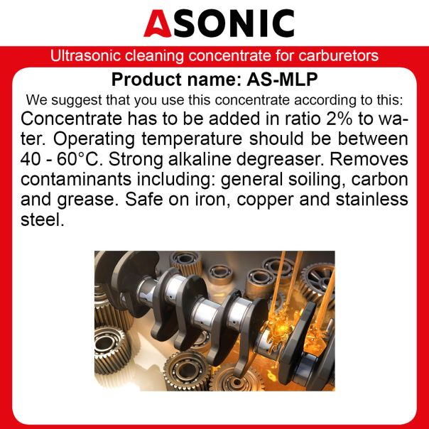 ASONIC AS-MLP-1 deterdžent za ultrazvučne kade - u6900