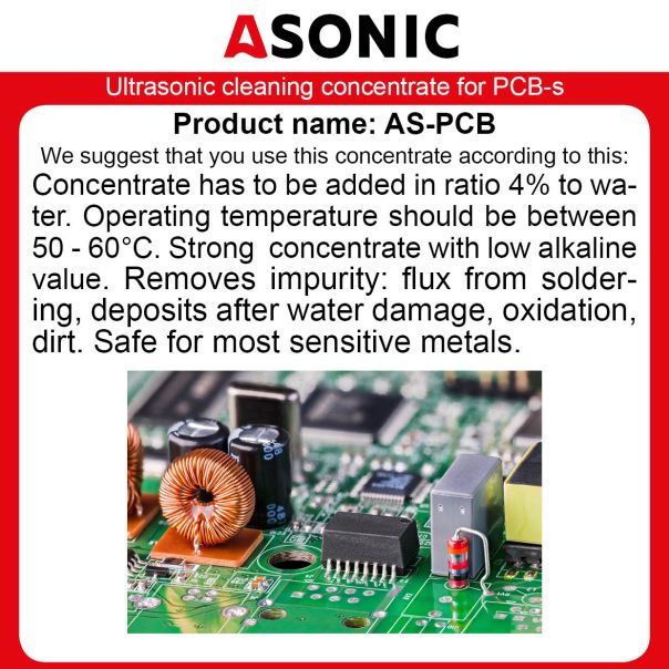 ASONIC AS-PCB-1 deterdžent za ultrazvučne kade - u7020