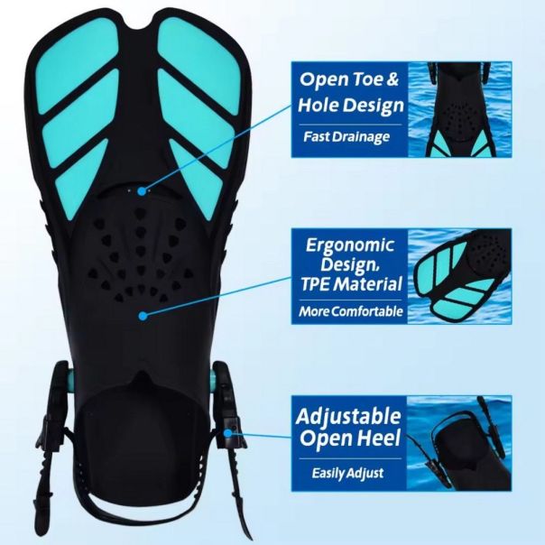 BLUE REEF Peraja plastic fins U - AS001