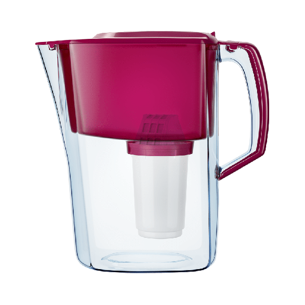AQUAPHOR Bokal za filtriranje vode 4L Atlant, bordo - 227-1-1