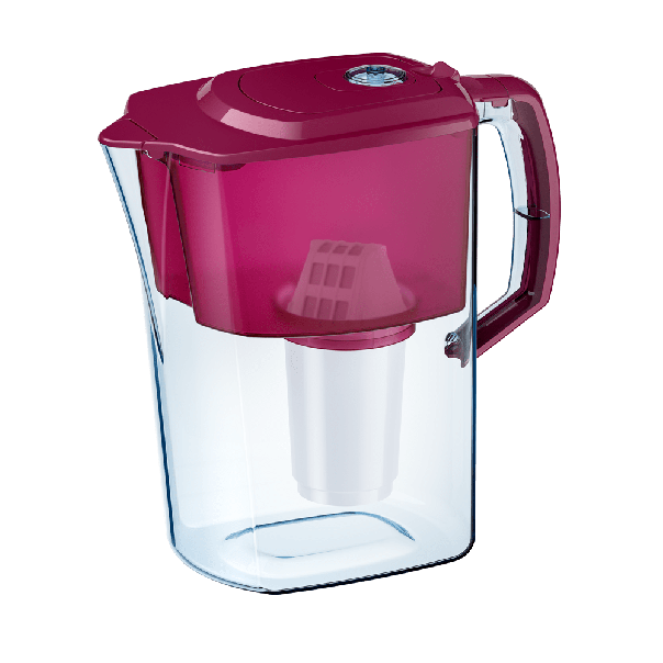 AQUAPHOR Bokal za filtriranje vode 4L Atlant, bordo - 227-1-1
