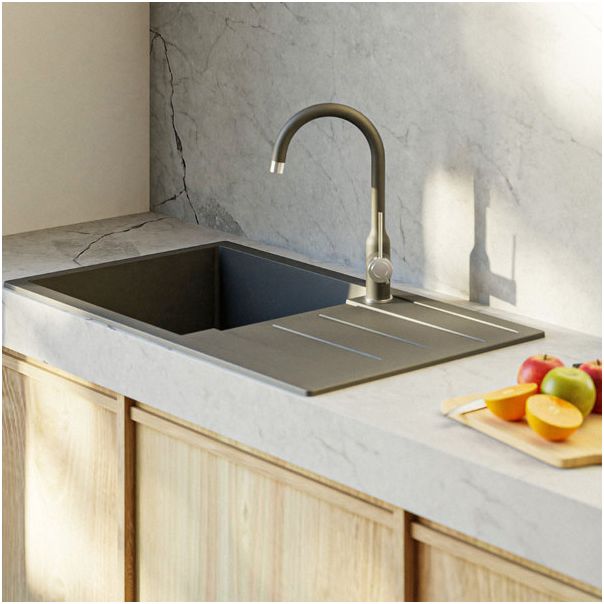 METALAC INKO Sudopera X Granitna Atos Plus 780x500 fi sifona 90 šampanj - 377923