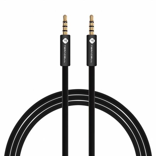 Audio kabel Teracell AUX 3.5mm crni 2m - 054401