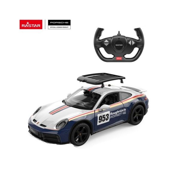 RASTAR Auto na daljinsko upravljanje 1:14 Porsche 911 Dakar performance R/C - 53-10131