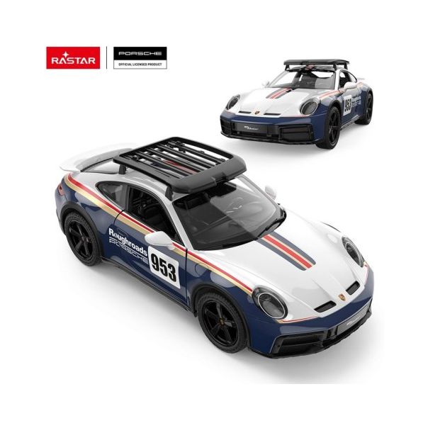 RASTAR Auto na daljinsko upravljanje 1:14 Porsche 911 Dakar performance R/C - 53-10131