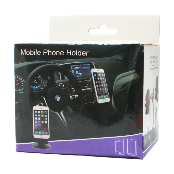 Auto drzac EL02 vakum crni - 200441