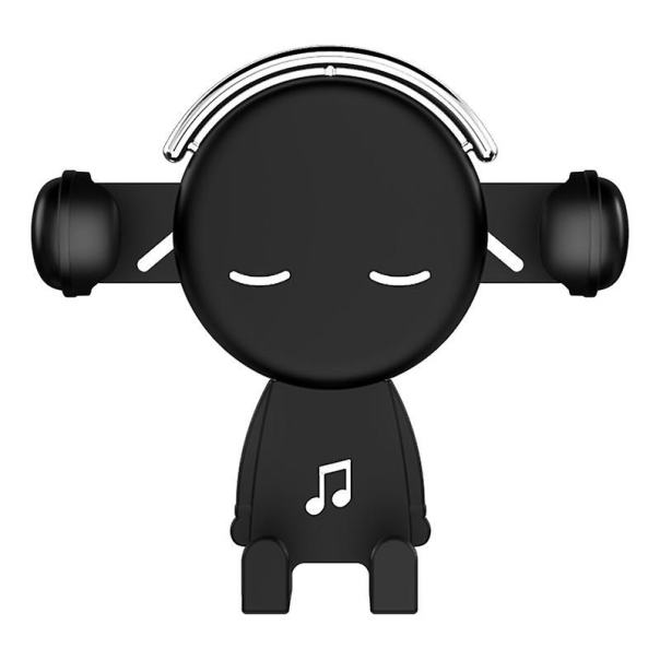 Auto držač za telefon Non-dropping za ventilaciju ZLKT-06 crni - 614463