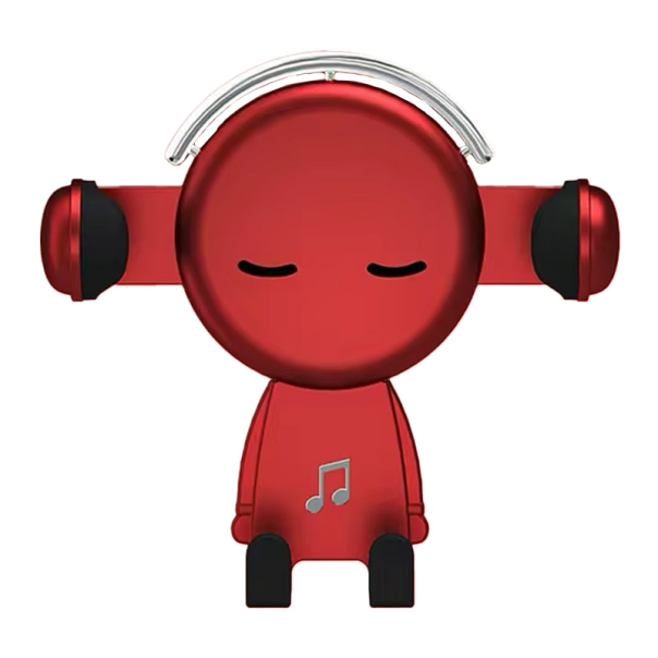 Auto držač za telefon Non-dropping za ventilaciju ZLKT-06 crveni - 614464