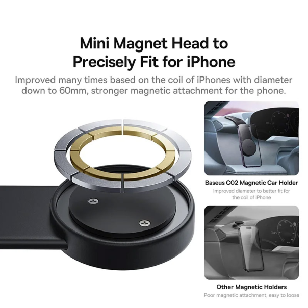Auto držač za telefon U-076 magnet - 611551