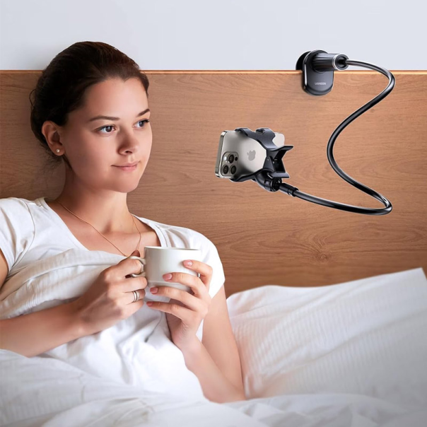 Držač za telefon UGREEN vakuum Lazy crni - 616343