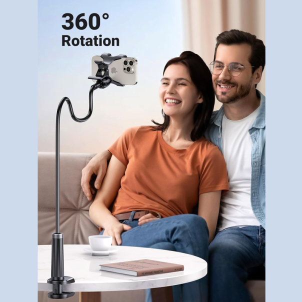 Držač za telefon UGREEN vakuum Lazy crni - 616343