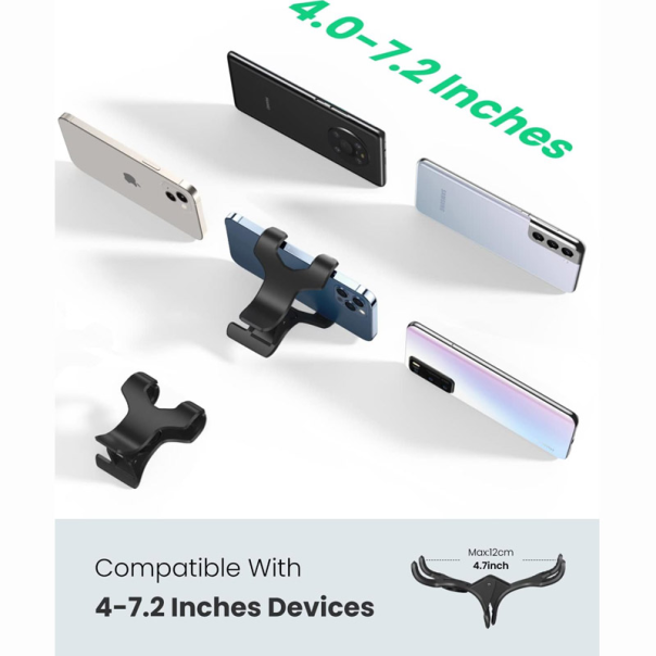 Držač za telefon UGREEN vakuum Lazy crni - 616343