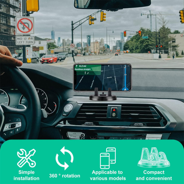 Auto držač za telefon univerzalni ZL20 360 - 613323