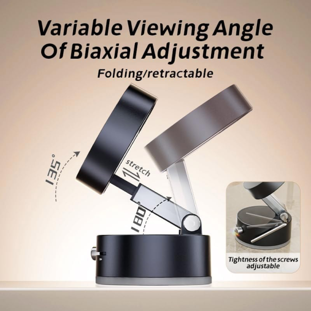 Auto držač za telefon vakuum A2 crni - 616765