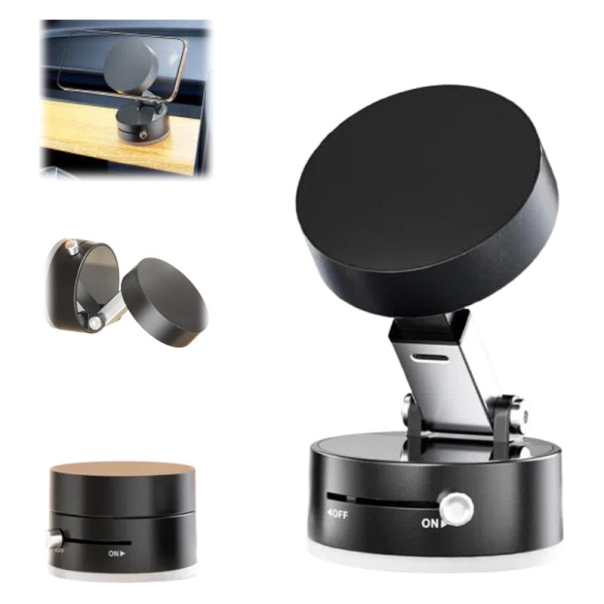 Auto držač za telefon vakuum A2 crni - 616765