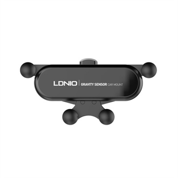 Auto držač za telefon za ventilaciju LDNIO MG03 crni - 613496