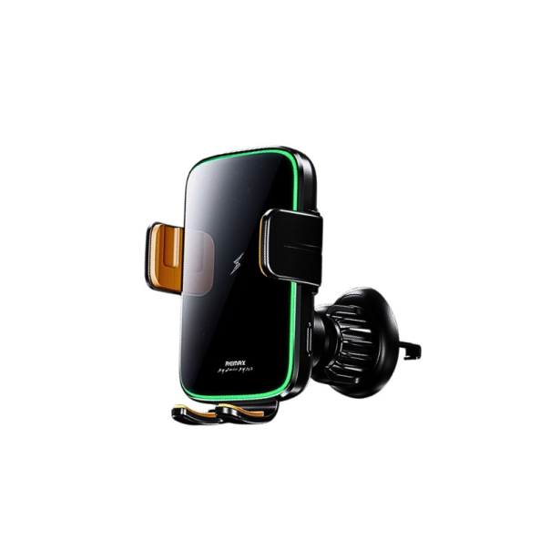 Auto držač za telefon za ventilaciju sa bezicnim punjenjem REMAX RM-C69 15W crni - 620555