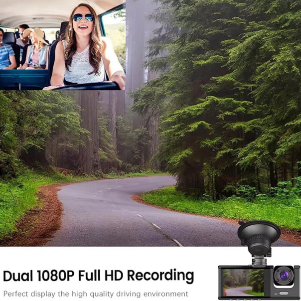 Kamera za auto H190 (Super HD 1296P) crna - 613180