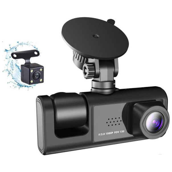 Kamera za auto H190 (Super HD 1296P) crna - 613180