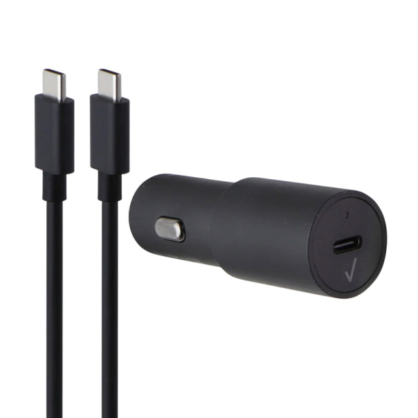 Auto punjač 45W Type-C na Type-C crni - 620100