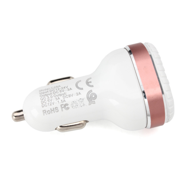 Auto punjac KONFULON C28A 3xUSB QC 3.0 18W - 88375