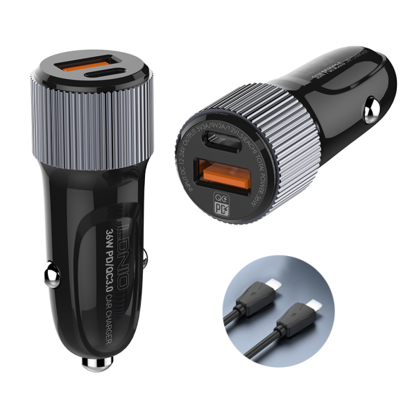 LDNIO Auto punjač dual 36W C510Q - 209032