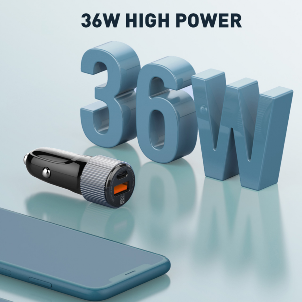 LDNIO Auto punjač dual 36W C510Q - 209032