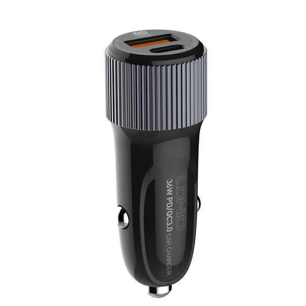 LDNIO Auto punjač sa USB C dual C510Q - 209034