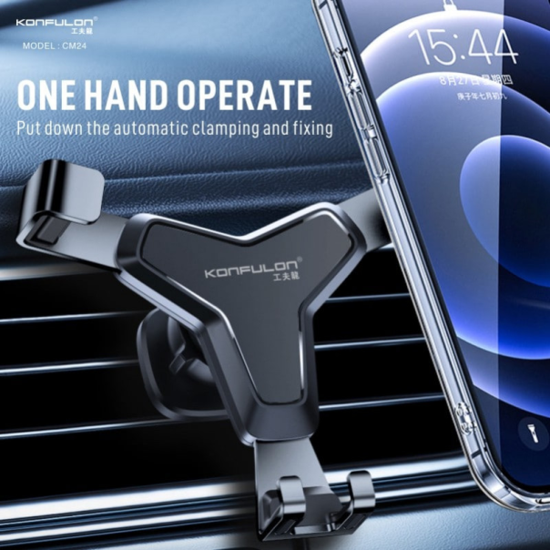 Auto stalak Konfulon CM24 crni - 211854