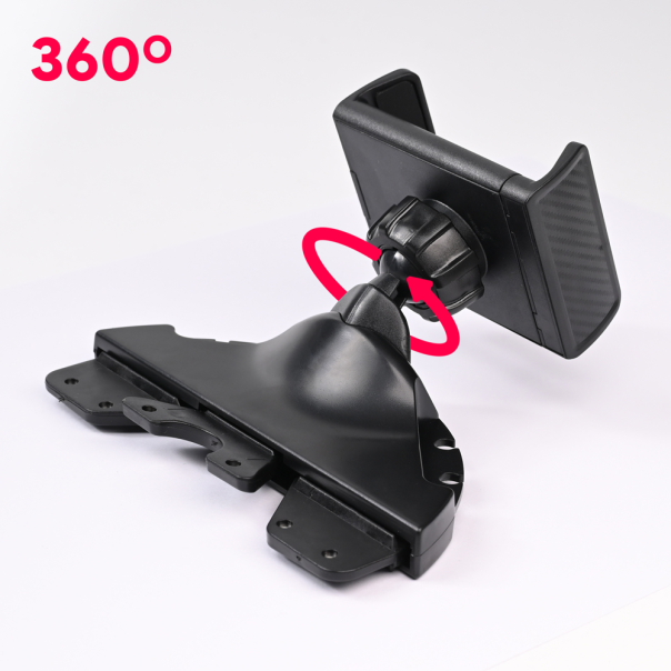 Auto stalak PZ1 za CD player crni - 94646