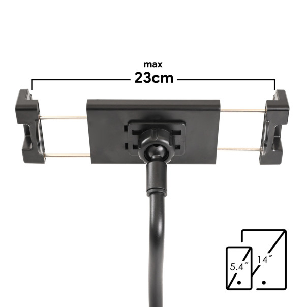 Auto stalak za tablet LP-3C (do 14 inch) crni - 214955