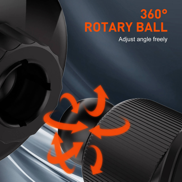 Auto stalak za ventilaciju LDNIO MA23 15W Wireless magnetic crni - 218368