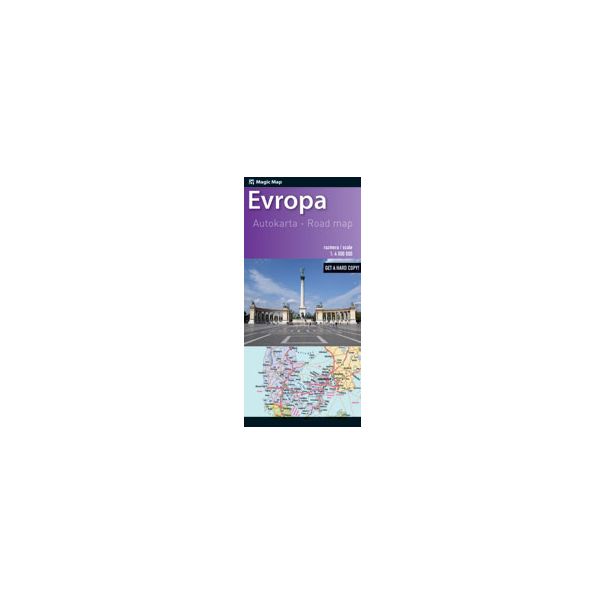 Auto-karta Evrope - 9798683501440