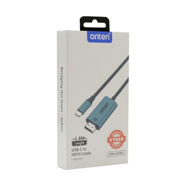 Kabal USB Type-C sa HDMI 4K 30Hz 1.8m (OTN-UC952) Onten - EP2940428