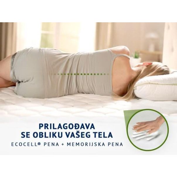 DORMEO Aloe Vera+Memory dušek, 140x200 - 110085895
