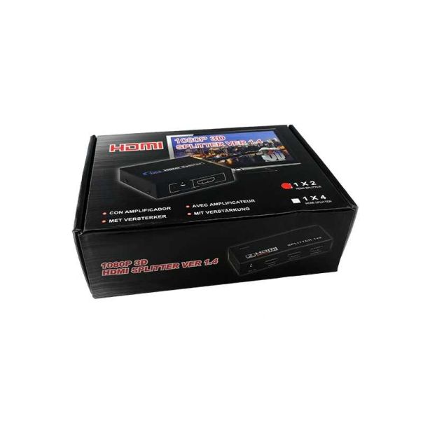 E-GREEN 1.4 HDMI spliter 2x out 1x in 1080P - AVU00491