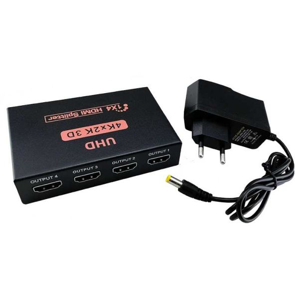 E-GREEN 2.0 HDMI spliter 4x out 1x in 4K x 2K - AVU00493