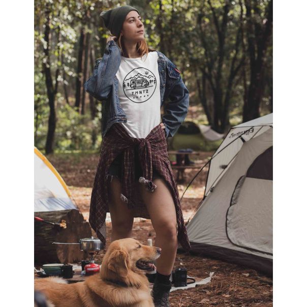 TAMANITZA Ženska bela majica KAMPER - Tamanitza16