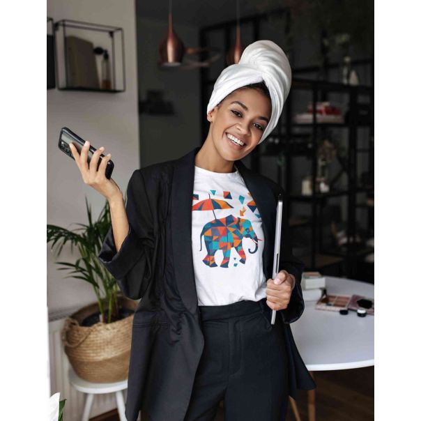 TAMANITZA Ženska bela majica SLONBRELLA - Tamanitza26