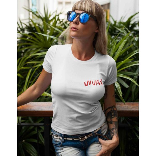 TAMANITZA Ženska bela majica FRIDA - Tamanitza12