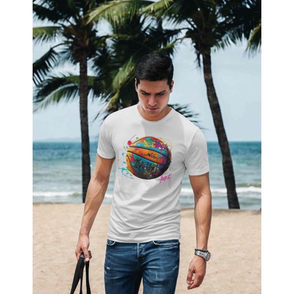 TAMANITZA Muška bela majica ZICER - Tamanitza62