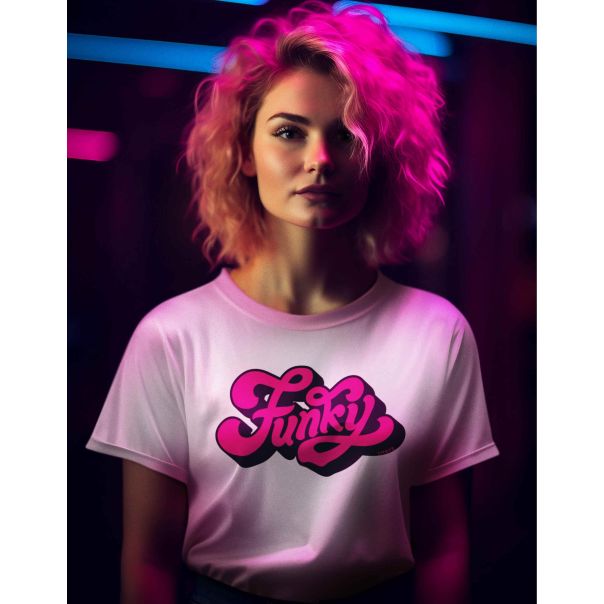 TAMANITZA Ženska bela majica FUNKY - Tamanitza13