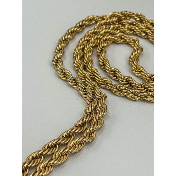 AZIBI Ženska torba od kristalnih perli - FRIDA maxi, zlatna - 65