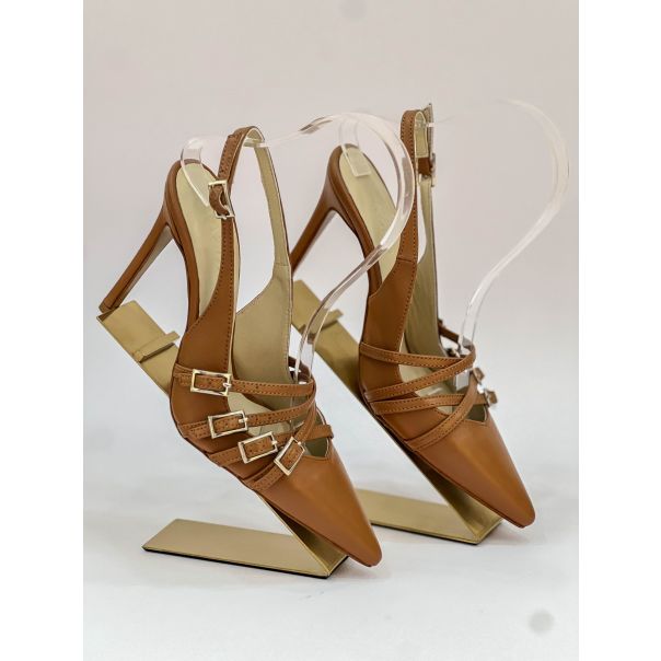 AZIBI Ženska sandala na štiklu - 1234567891033-1